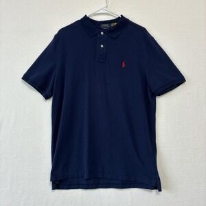 Navy blue Polo Ralph Lauren polo shirt size Lg